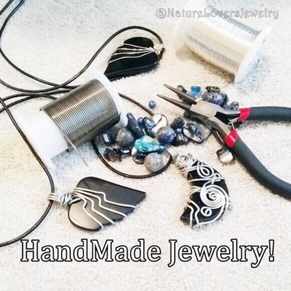 Rustic Rugged Turquoise Magnesite & Coconut Husks Bracelet!  Sexy Tomboy - Picture 5 of 7